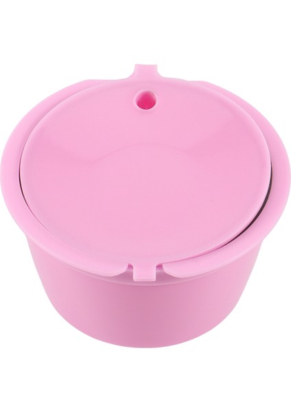 Takım Doldurulabilir Kahve Kapsülleri Bakla Kahve Filtresi Plastik Pembe (Yurt Dışından)