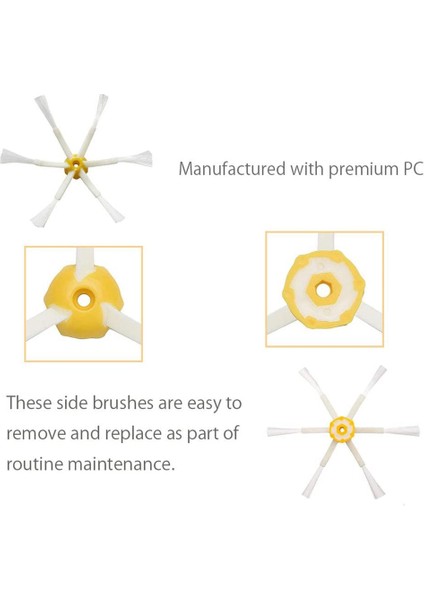 Irobot Roomba 500 600 700 Serisi Için Yan Fırça 530 550 560 610 620 (Yurt Dışından) indirimleri