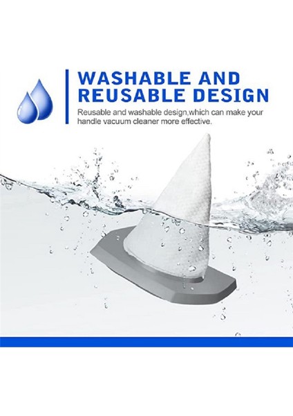 Vax Gator H85-GA-B10 Elektrikli Süpürge Için 6 Adet Hepa Filtre (Yurt Dışından)