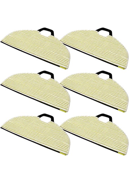 Shark RV2001WD AV2001WD Yeniden Kullanılabilir 6 Adet Için Vakumlu Paspas Yedek Pedleri (Yurt Dışından)