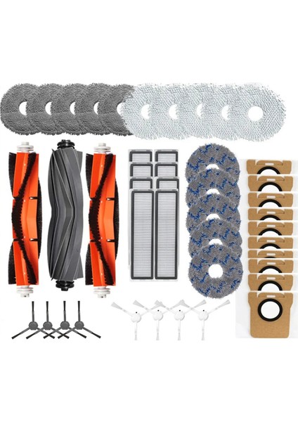 Dreame L20 Ultra X20 Pro / Plus Ana Yan Fırça Hepa Filtreli Paspas Için (Yurt Dışından)