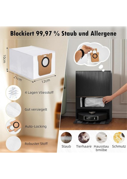 Dreame L20 Ultra X20 Pro / Plus Ana Yan Fırça Hepa Filtreli Paspas Için (Yurt Dışından) modelleri