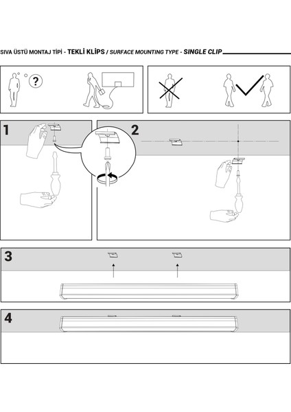 30-60-90-120 cm Anahtarlı Mutfak Tezgah Aydınlatması-Tak Çalıştır-1,5 mt Enerji Kablolu fırsatları