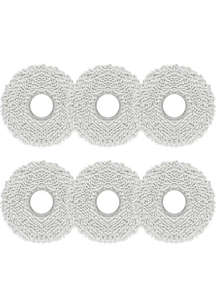 Xiaomi Mijia M30 Pro / C107 Robotlu Süpürge Paspas Bezi Için 6 Adet (Yurt Dışından)