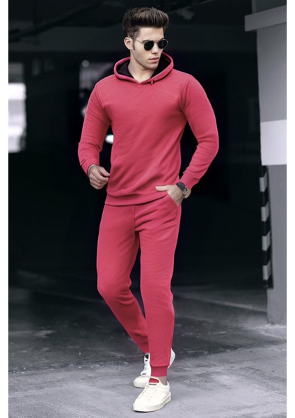 Erkek Oversize 3 Iplik Içi Pamuklu Eşofman Takımı Renk