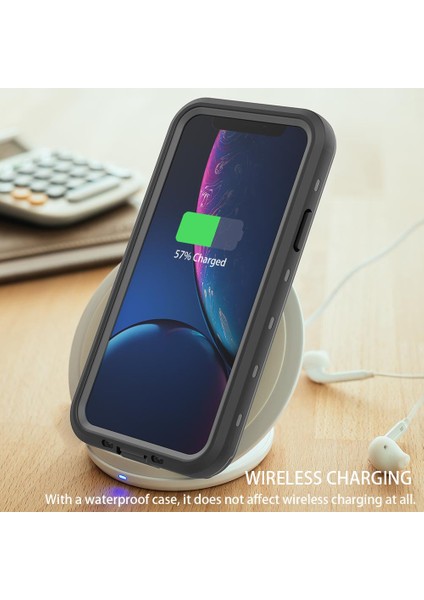 Iphone 11 Için Kılıf Pro Su Geçirmez Dahili IP68 Su Geçirmez Tam 12FT Askeri (Yurt Dışından) modelleri