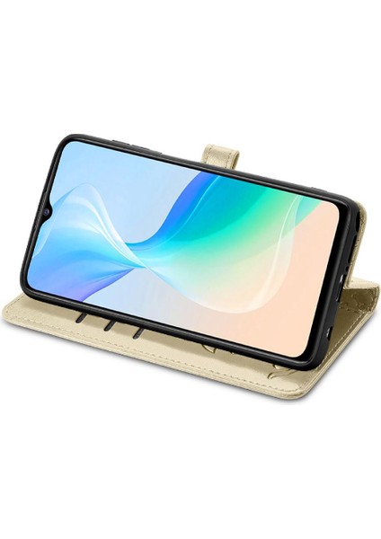 Vivo Y76 5g Için Kılıf Kapak Çevirin Karikatür Hayvanlar Darbeye Deri Kılıf (Yurt Dışından) fırsatları