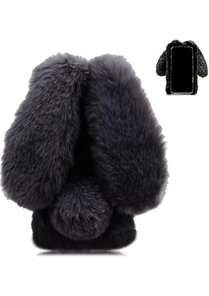 Honor X6A 4g Tavşan Furprotection Plushcase Sonbahar ve Kış Için Kılıf (Yurt Dışından)