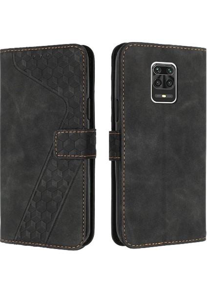 Telefon Kılıfı Için Xiaomi Redmi Not 9s/not 9 Pro Flip Folio Kickstand Cüzdan (Yurt Dışından)