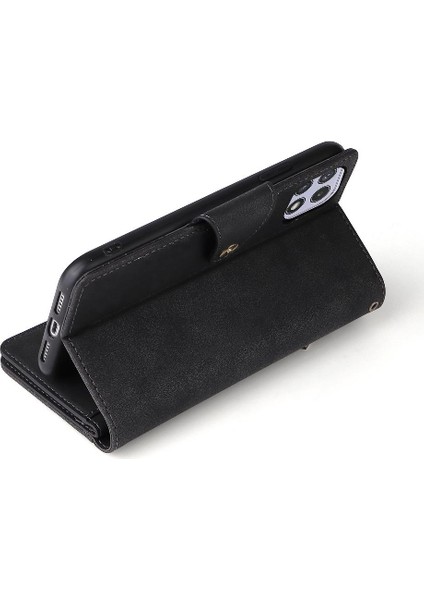 Samsung Galaxy A22 Için Kılıf 5g Kart Tutucu Fermuar Cüzdan Kapak ile El (Yurt Dışından) modelleri