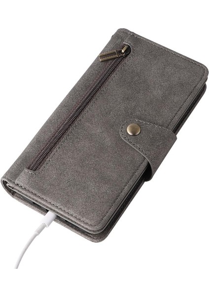 Iphone 14 Için Kılıf Pro Max Fermuar Cüzdan Kapak Kart Tutucu Manyetik ile (Yurt Dışından) indirimleri