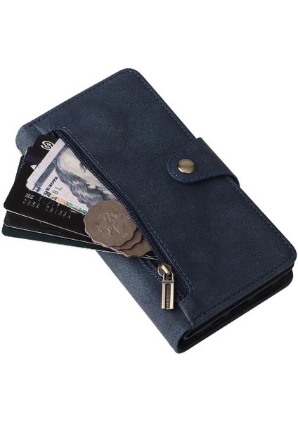 Iphone 14 Için Kılıf Pro Max Fermuar Cüzdan Kapak Kart Tutucu Manyetik ile (Yurt Dışından) indirimleri