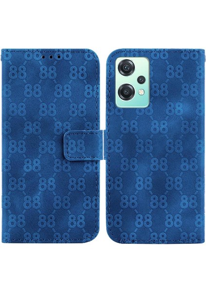 Oneplus Nord Ce 2 Lite 5g Için Telefon Kılıfı Kart Tutucu Cüzdan Kapak Pu 8 (Yurt Dışından)