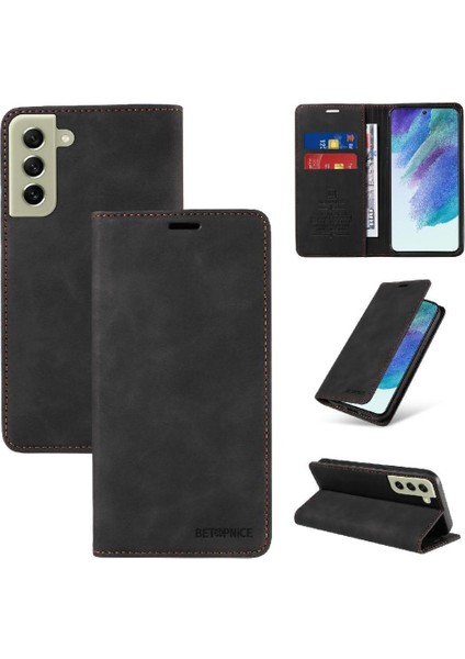 Samsung Galaxy S22 Artı 5g Koruyucu Pu Deri Folio Cüzdan (Yurt Dışından)