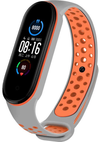 Xiaomi Mi Band 5 Krd-02 Silikon Kordon