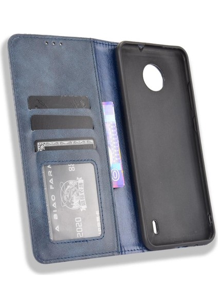 Nokia C10/C20 Manyetik Kapatma Cüzdan Pu Deri Kılıf (Yurt Dışından) fırsatları