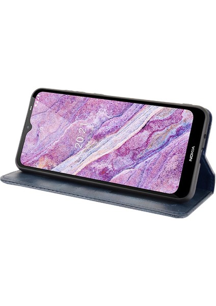Nokia C10/C20 Manyetik Kapatma Cüzdan Pu Deri Kılıf (Yurt Dışından) indirimleri
