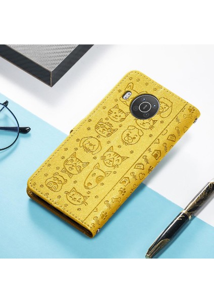 Nokia X10 Için Kılıf Kapak Çevirin Kılıf Darbeye Kısa Kayış Karikatür (Yurt Dışından) fırsatları