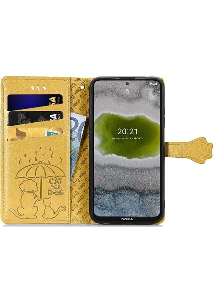 Nokia X10 Için Kılıf Kapak Çevirin Kılıf Darbeye Kısa Kayış Karikatür (Yurt Dışından) indirimleri