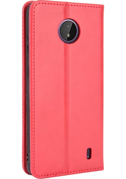 Nokia C10/C20 Manyetik Kapatma Cüzdan Pu Deri Kılıf (Yurt Dışından) modelleri