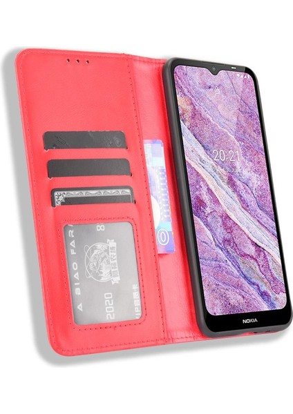 Nokia C10/C20 Manyetik Kapatma Cüzdan Pu Deri Kılıf (Yurt Dışından) indirimleri
