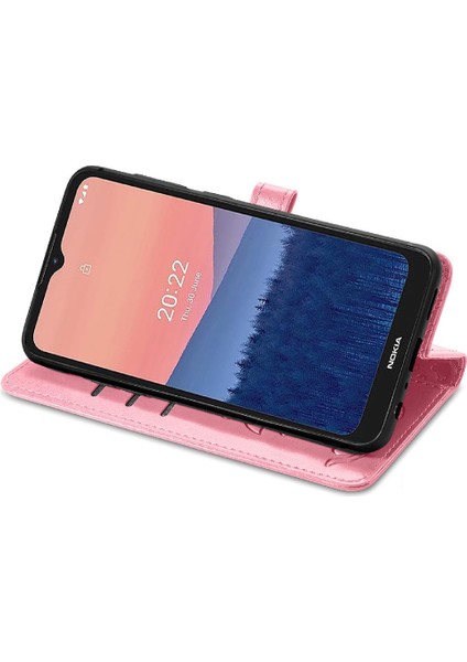 Nokia C21 Darbeye Karikatür Hayvanlar Için Kılıf Kapak Çevirin Deri Kılıf (Yurt Dışından) fırsatları