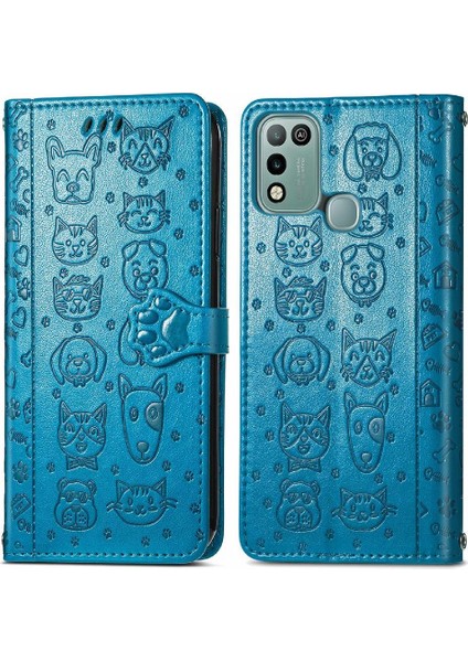 Infinix Sıcak 10 Oyun Karikatür Hayvanlar Darbeye Kapak Kılıfı (Yurt Dışından)