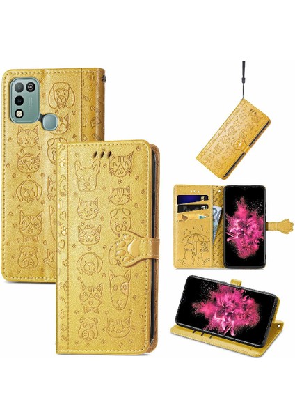 Infinix Sıcak 10 Oyun Karikatür Hayvanlar Darbeye Kapak Kılıfı (Yurt Dışından) fiyatları