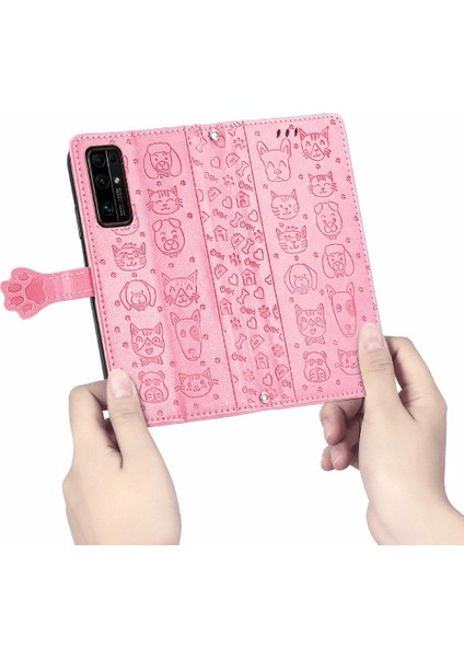 Huawei Onur 30 Için Kılıf Kapak Kapak Karikatür Hayvanlar Darbeye Deri (Yurt Dışından) fırsatları