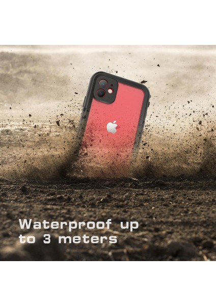 Iphone 11 Için Kılıf 12FT Askeri Darbeye Dayanıklı IP68 Su Geçirmez Tam Ekran (Yurt Dışından) indirimleri