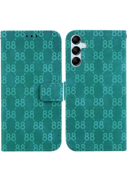 Telefon Kılıfı Için Samsung Galaxy A15 5g/4g Pu Deri Cüzdan Kapak Kickstand (Yurt Dışından)