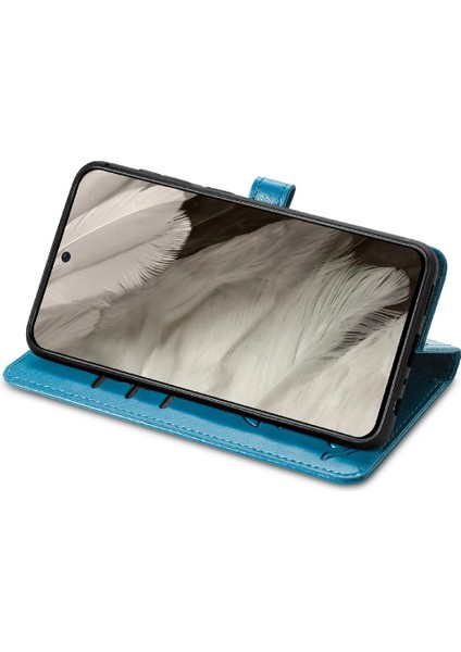 Google Piksel 8 Için Kılıf Kısa Kayış Deri Kılıf Karikatür Hayvanlar Flip (Yurt Dışından) indirimleri