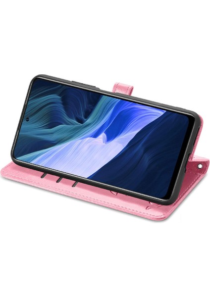 Infinix Not 10 Karikatür Hayvanlar Için Kılıf Kısa Kayış Darbeye Flip Case (Yurt Dışından)
