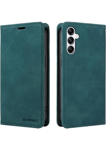 Samsung Galaxy A14 5g/4g Manyetik Folio Cüzdan Koruyucu Pu (Yurt Dışından)