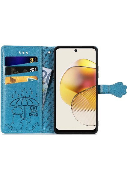 Moto G73 Için Kılıf Deri Kılıf Darbeye Karikatür Hayvanlar Kapak Çevirin (Yurt Dışından) indirimleri