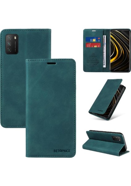 Xiaomi Poco X3/x3 Pro 5g Manyetik Folio Cüzdan Koruyucu Pu (Yurt Dışından)