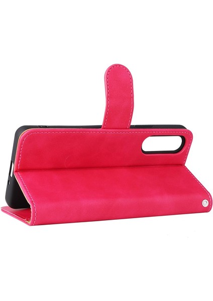 Kart Tutucu Kickstand Koruyucu Kapak ile Sony Xperia 10 Iv Için Kılıf (Yurt Dışından) modelleri