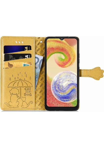 Samsung Galaxy A04 Darbeye Kapak Kapak Için Kılıf Kısa Kayış Karikatür (Yurt Dışından) indirimleri