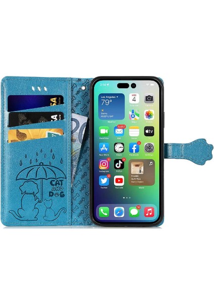 Iphone 14 Için Kılıf Pro Darbeye Kapak Kapak Kısa Kayış Karikatür Hayvanlar (Yurt Dışından) fırsatları