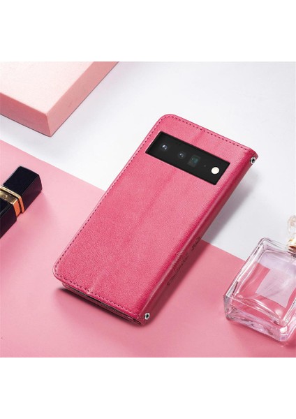 Google Piksel 6 Flip Kapak Dört Yapraklı Yonca Zarif Iş Için Kılıf (Yurt Dışından) fırsatları