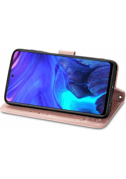 Infinix Not 10 Pro Zarif Iş Dört Yapraklı Yonca Flip Case Için Kılıf (Yurt Dışından) fiyatları