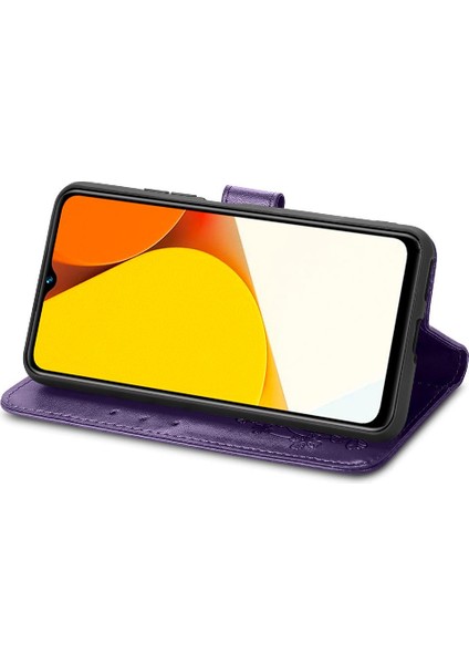 Vivo Y35 Dört Yapraklı Yonca Için Kılıf Kısa Kayış Deri Kılıf Kapak Çevirin (Yurt Dışından) fırsatları