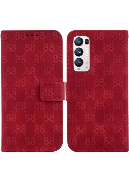 Oppo Bulmak Için Telefon Kılıfı X3 Neo Kickstand Kart Tutucu Pu Deri Çift 8 (Yurt Dışından)