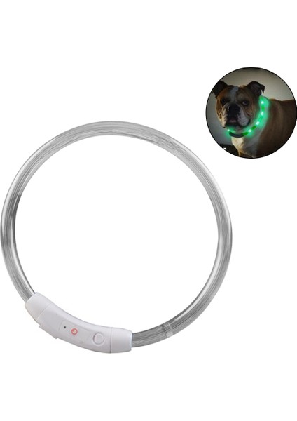 LX-L-70CM Işıklı Köpek Tasması-Renkli (Yurt Dışından)