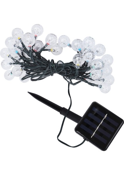 Bahçe Peyzaj Noel Dekorasyon Renkli Işık Için 5m 30LED Cips Güneş Enerjisi Dize Işık (Yurt Dışından) fiyatları