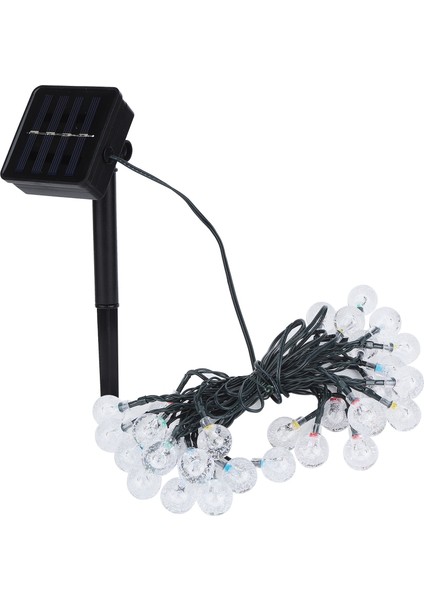 Bahçe Peyzaj Noel Dekorasyon Renkli Işık Için 5m 30LED Cips Güneş Enerjisi Dize Işık (Yurt Dışından) fırsatları