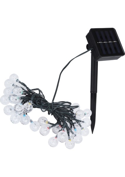 Bahçe Peyzaj Noel Dekorasyon Renkli Işık Için 5m 30LED Cips Güneş Enerjisi Dize Işık (Yurt Dışından) indirimleri