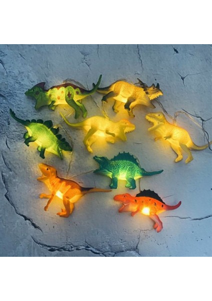 1 Set 10 Ledled Dinozor Dize Işıkları (Yurt Dışından)