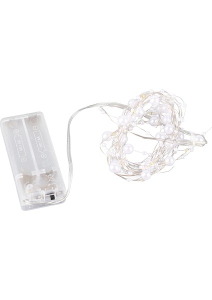 Yapay Inci Boncuklu Dize Işıklar Powered LED Peri Işıkları (Yurt Dışından)