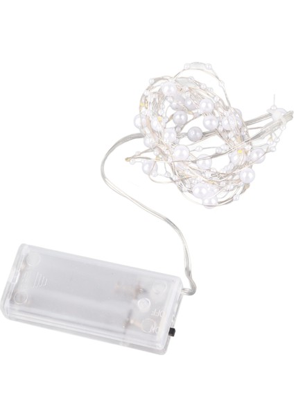Yapay Inci Boncuklu Dize Işıklar Powered LED Peri Işıkları (Yurt Dışından)